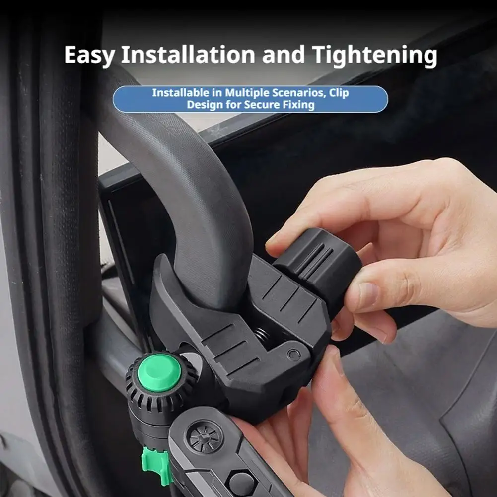 Stoßfester Auto-Handyhalter, robuste LKW-Halterung für Handgriffe, Anti-Shake-Handyständer für Bagger und Lader – Detail 5