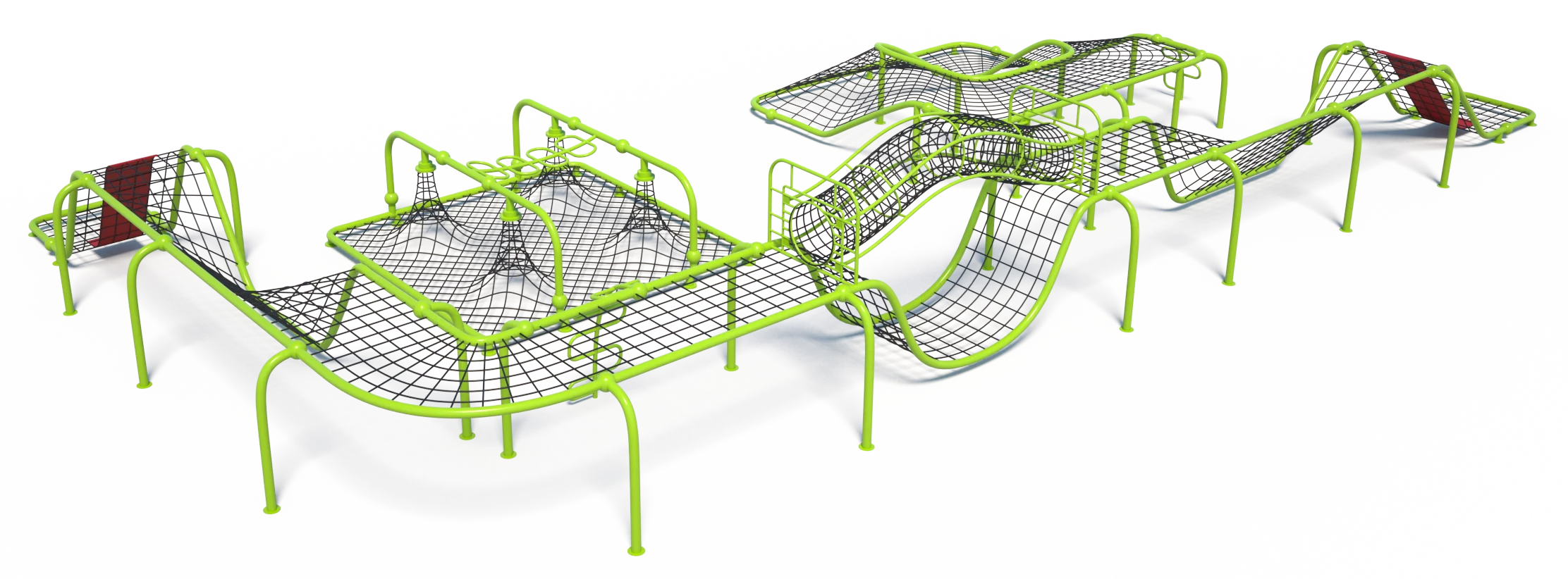 New Outdoor Climbing Playground Equipment, Children's Climbing Rope Playground Equipment