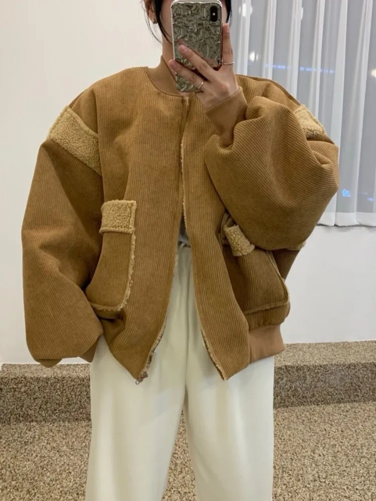 

JL Dongda Gate, новый зимний свитер с вышивкой букв в стиле пэчворк, женский свитер Plu Jaet, узор для поездок на работу, другое происхождение