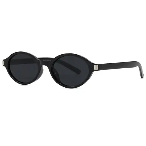JNPCXI New Fashion Small Oval Sunglasses Women Shades UV400 Retro Punk Men Red Sun Glasses - Image 19