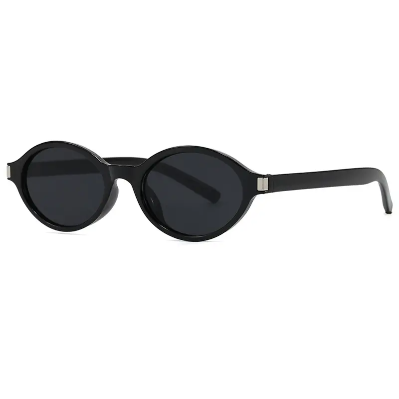 JNPCXI New Fashion Small Oval Sunglasses Women Shades UV400 Retro Punk Men Red Sun Glasses - Image 19
