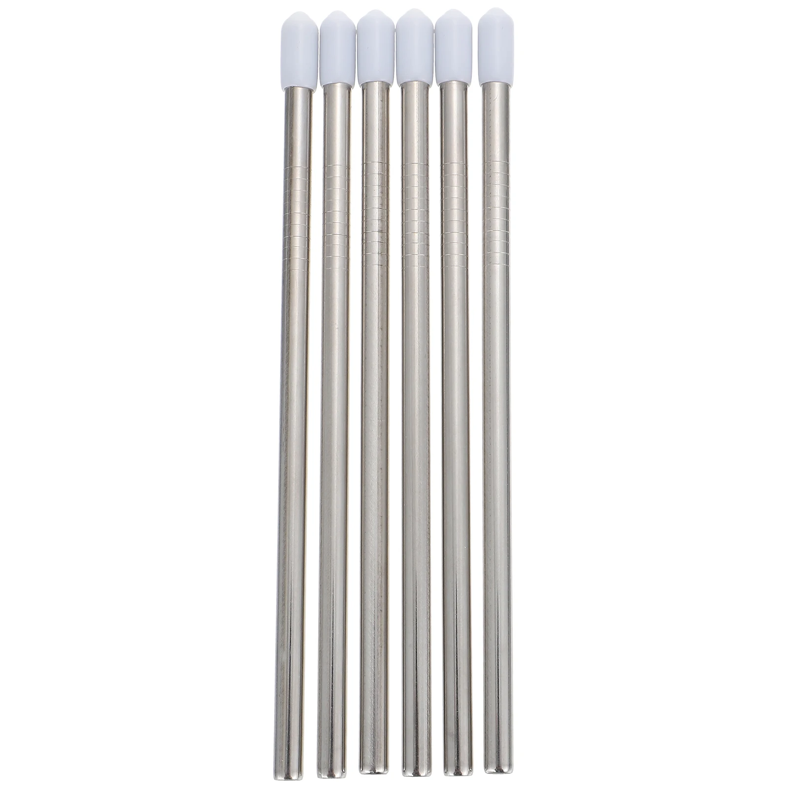 

6Pcs Stainless Steel Bottle Drying Rack Easy Use Bottle Drainage Organizer for Kitchen Soda Water Bottles Cup Drying Rack