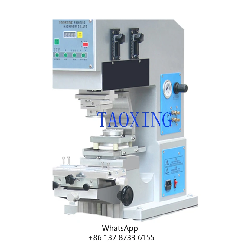 Tampografia Mini Desktop Type Pad Printing Machine For Golf Ball