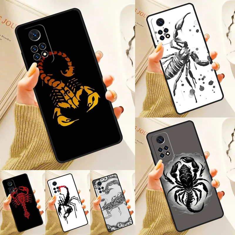 Poison Scorpion Case For Samsung Galaxy S24 Plus S23 S20 S21FE Lite S22 Ultra Note 20 S8 S9 S10 Phone Coque