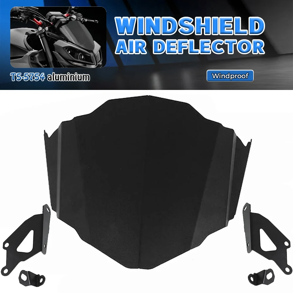 

For YAMAHA MT09/SP FZ-09 MT-09SP FZ09 MT FZ 09 2017-2020 Motorcycle Accessories Windshield Windscreen Air Wind Deflector Guard