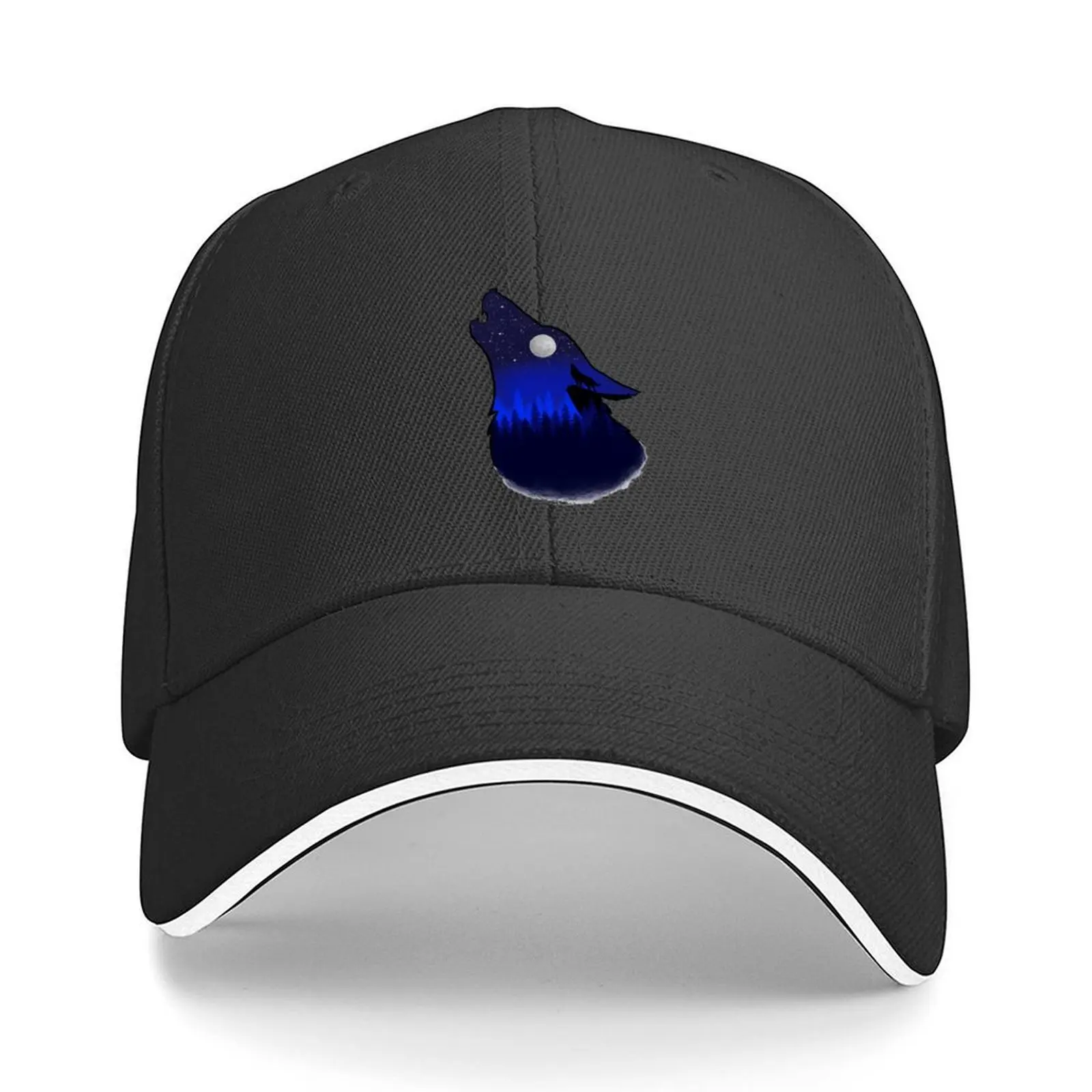 

Grampa Jerr Wolf Baseball Cap Male hat Ball Cap Golf Cap Big Size Hat Elegant Women's Hats Men's