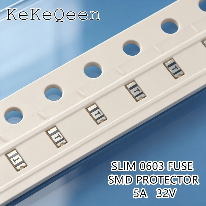 10Pcs 494 0603 0.25A 0.5A 1A 1.5A 2A 3A 4A 5A SMD Fuse 32V SMF Very Fast Acting Thin Film Chip Surface Mount 0494.500 049401.5NR
