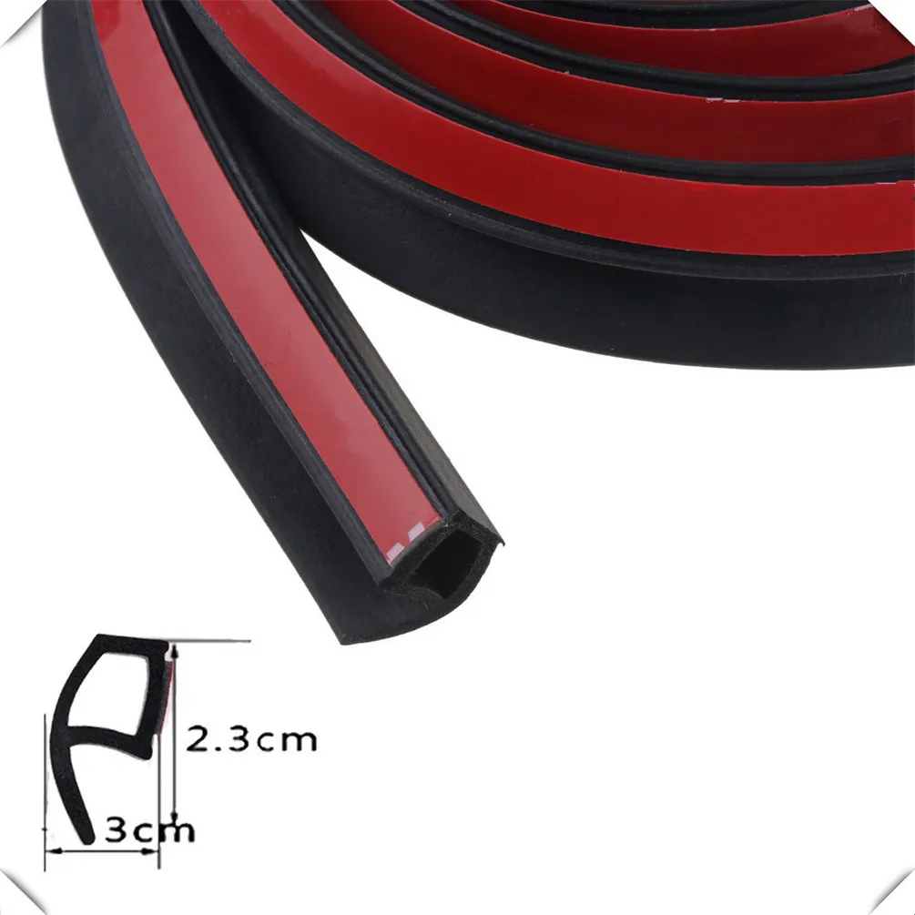 Car Door Seal Strip Rubber Noise Insulation Weatherstrip for Kia Rio Picanto Niro Forte Ceed Stonic Stinger i20 i30 8