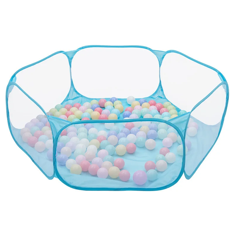 Kindertent Baby Oceaan Ballenbad Hek Speelgoedhuis Zeszijdig Netto Spelhuis Opvouwbaar speelhuisje voor baby's en peuters
