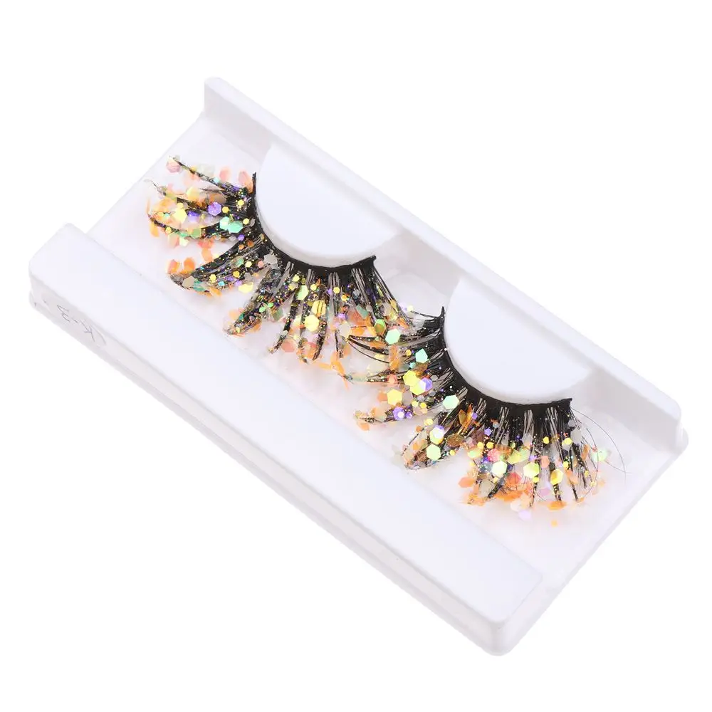European American Style Natural Color Luminous Makeup Supplies Nude Makeup 3D False Eyelashes Fake Lashes