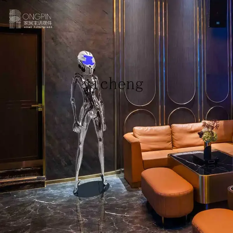 

ZYA FRP Sculpture Bar Muse Decoration Modern Simple Floor Ornament Home decoration accessories