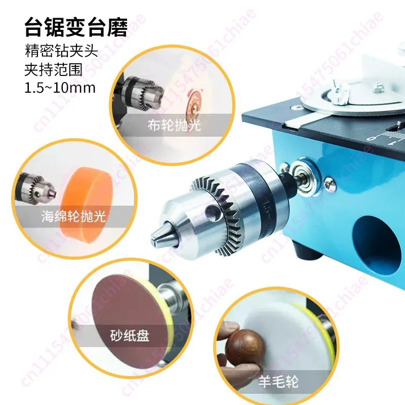 Miniature Desktop Small Table Saw DIY Acrylic PCB Metal Cutting Machine Mini Automatic Household Small Chainsaw