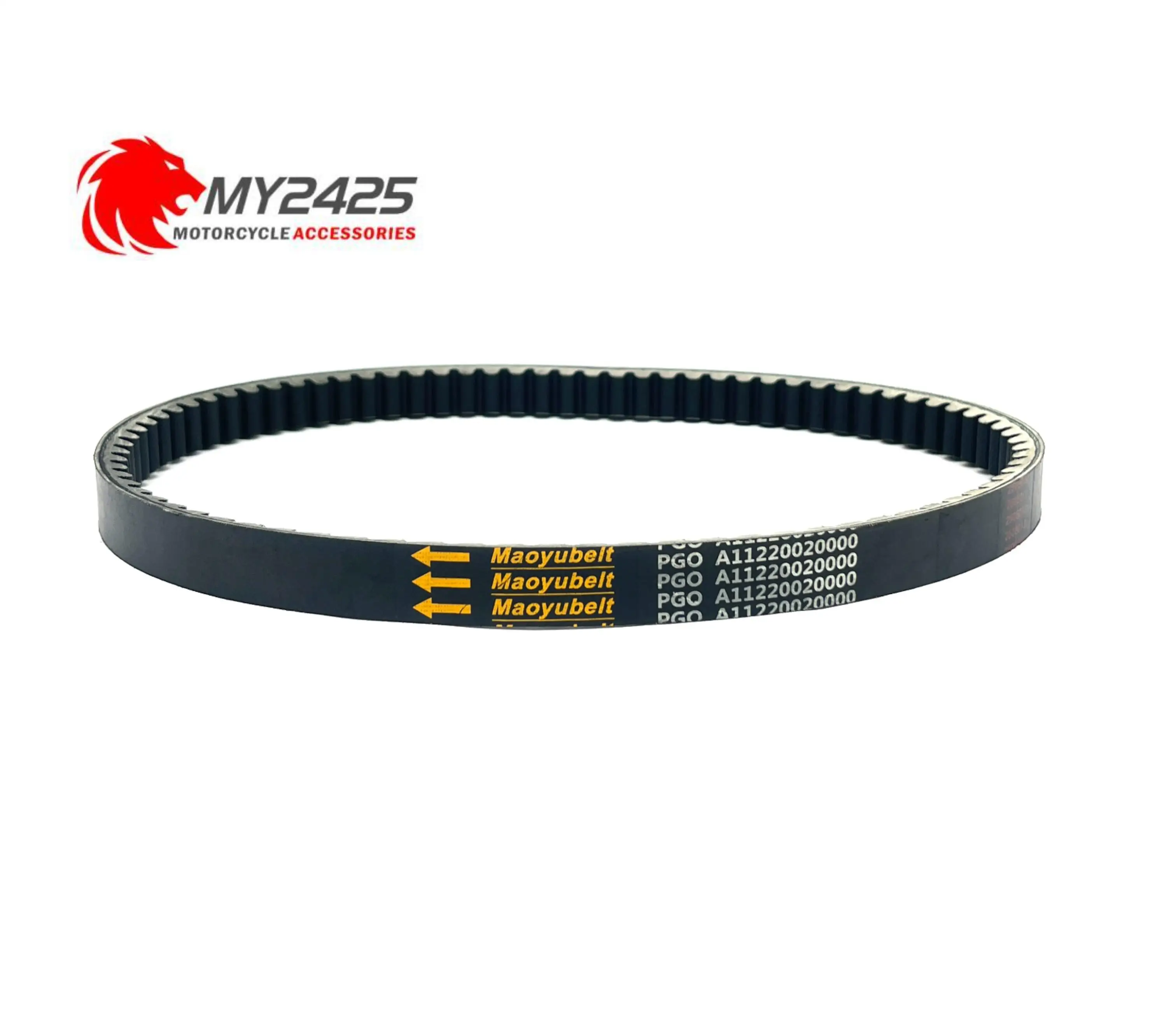 

MY2425 Drive Belt Motorcycle Accessories Drive Transmission Belt For PGO150 For Biaohu 150CC Tiger 150 Gmax 150 drive belt