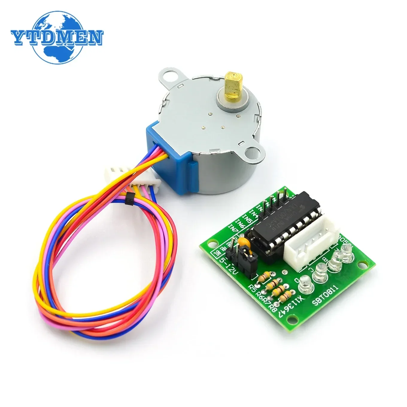 28BYJ-48 5V Stepper Motor ULN2003 Driver Test Module Driver Board, for Arduino DIY Kit