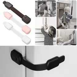 Child Safety Cabinet Strap Locks Baby Proofing Adhesive Latches for Kids Drawer Cupboard Dishwasher Fridge Oven Door No Drill
