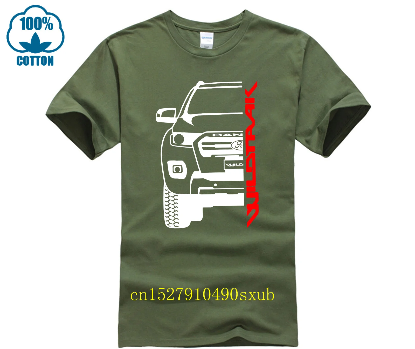 تي شيرت سيارة Fords RANGER WILDTRAK 2025 DESIGN #2