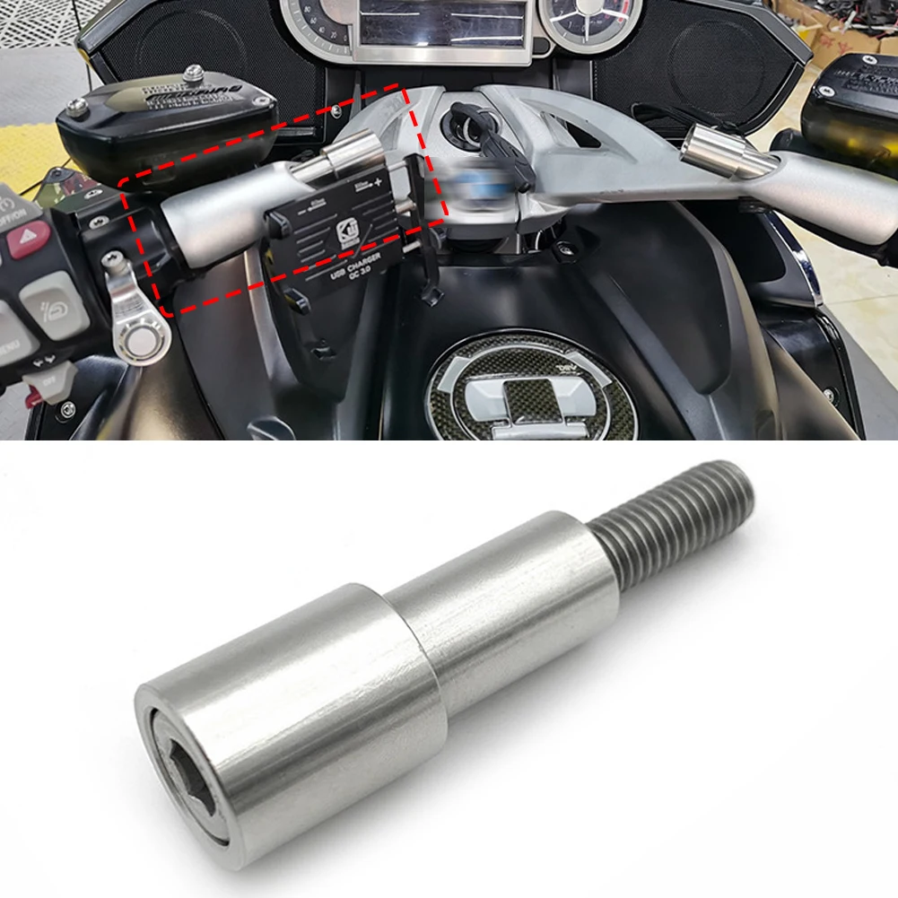 تمديد قضيب دعم الهاتف المحمول الملاحة قوس الملحقات لسيارات BMW R1200RT LC R1250RT R 1250 1200 RT K1600GT GTL K1600B #3