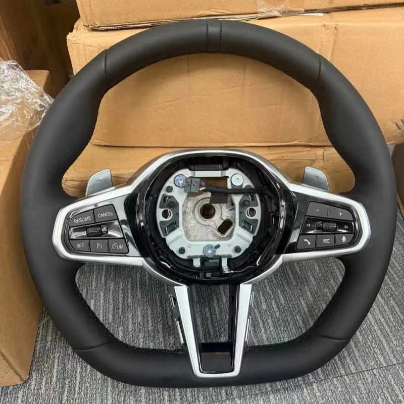 CustomizedLeather Car Steering Wheel For BMW CS G01 G02 G05 G08 G04 G31 G32 G82 G42 G14 G21 G80 G22 G23 G26 G15 Steering Wheel