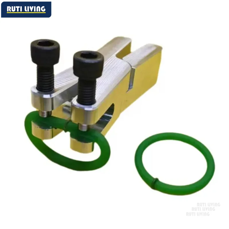 PU Round Belt Welding Connector, Aluminum Alloy Heat Fusion Splicer for 4/5/6/8mm Polyurethane Round Belts