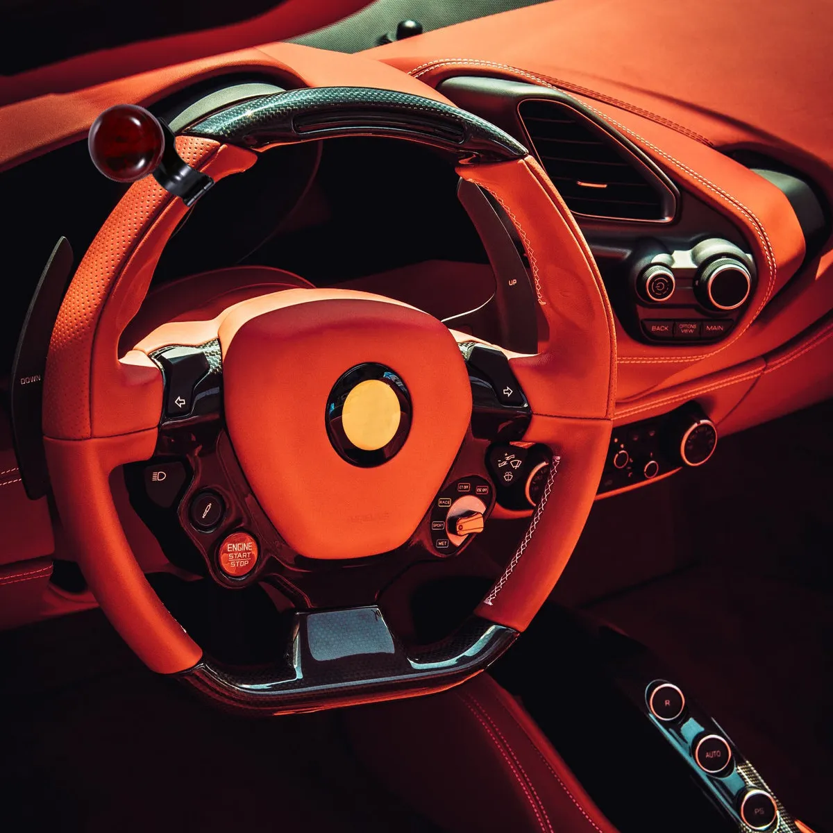 

Steering Wheel Knob Booster Ball for Cars Easy Install No Tools Required Premium ABS Wood Handle Iron Core Strong Hardness