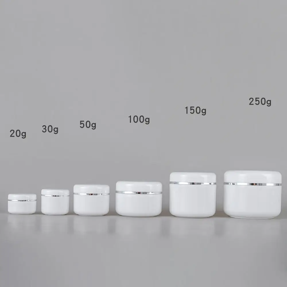 met deksels Lege monsterpotten Reisopslag Crème Lotiondoos Make-uppot Pot Ronde zalven Fles Cosmetische containers Gevallen