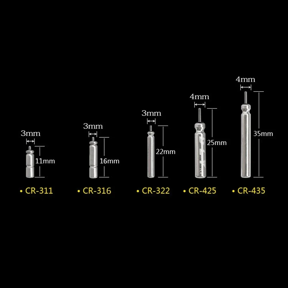 

5-50PCS CR311 Luminous Battery Fishing Float Night Fishing Accessories Electronic Floats Batteries CR311