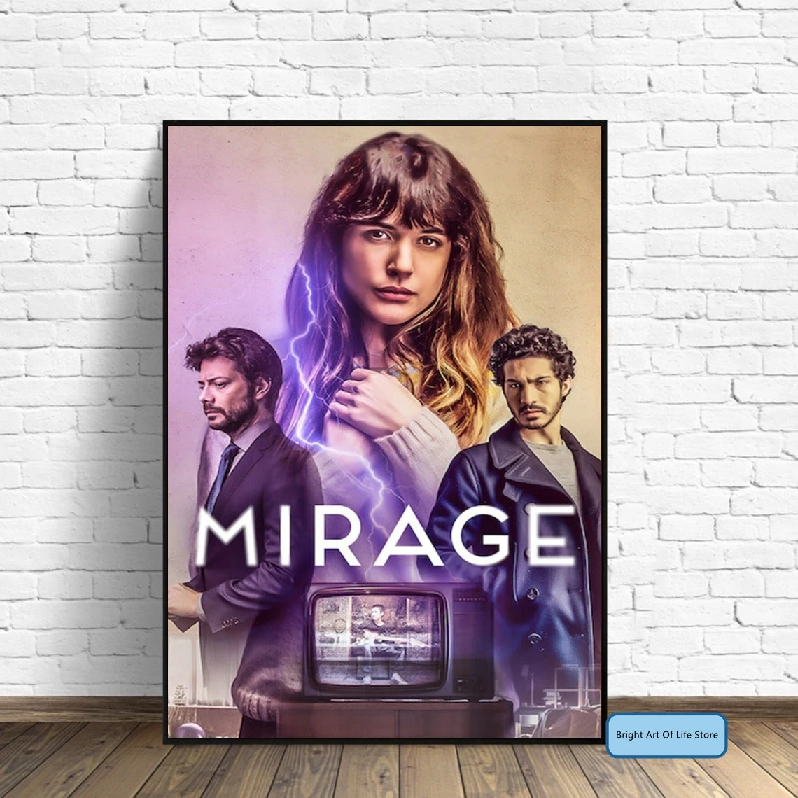 

Чехол для плаката кино Mirage (2018), Фотопечать, холст, настенное искусство, домашний декор (без рамки)