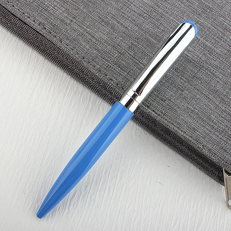 Luxury High Quality 981 Black Blue 0.7mm Ink METAL Ballpoint Pen Stationery Office School Supplies New