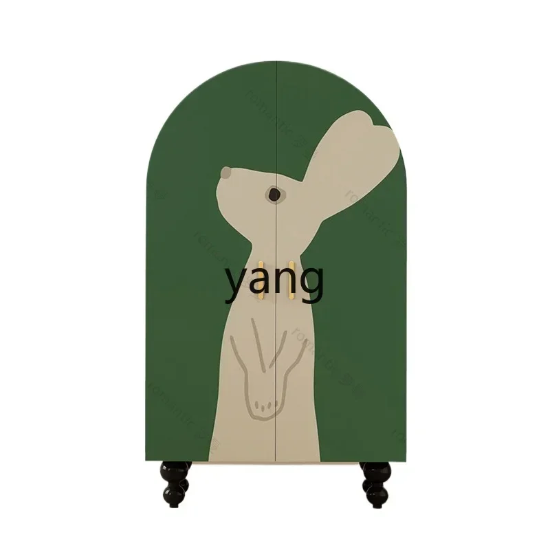

LTT solid wood independent hanging wardrobe bedroom home living room free installation storage cabinet