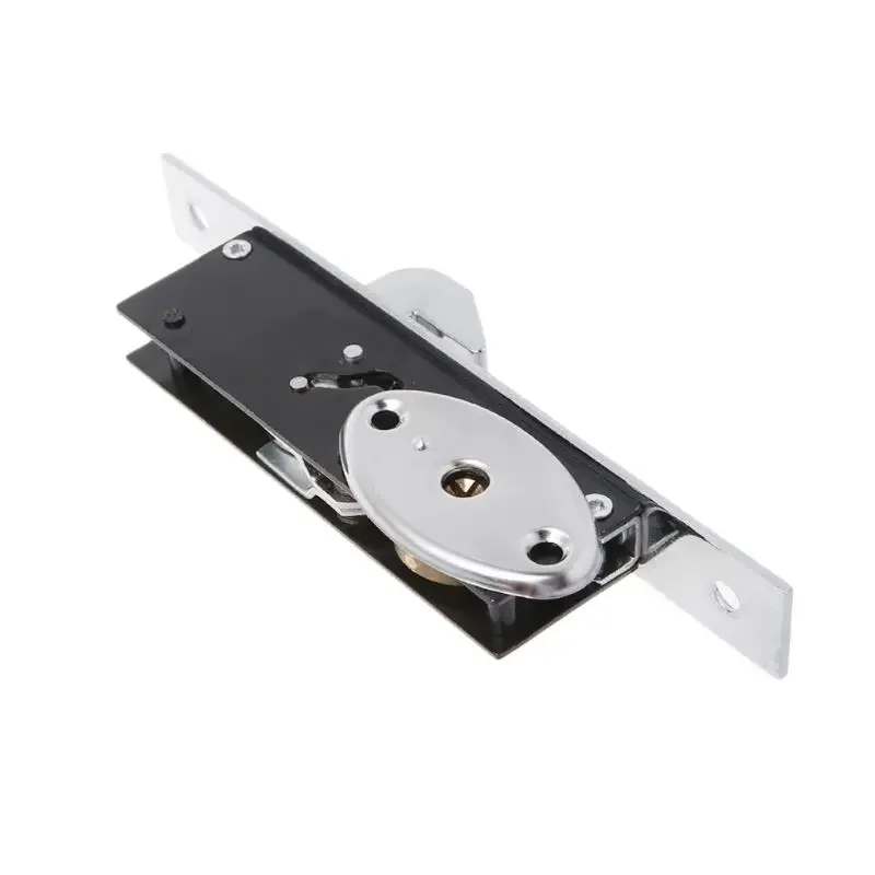 Strength Cross Key Hook Lock Shift Door Hook Lock Invisible Door Push Pull Shift Door Hidden Lock Alloy Frame