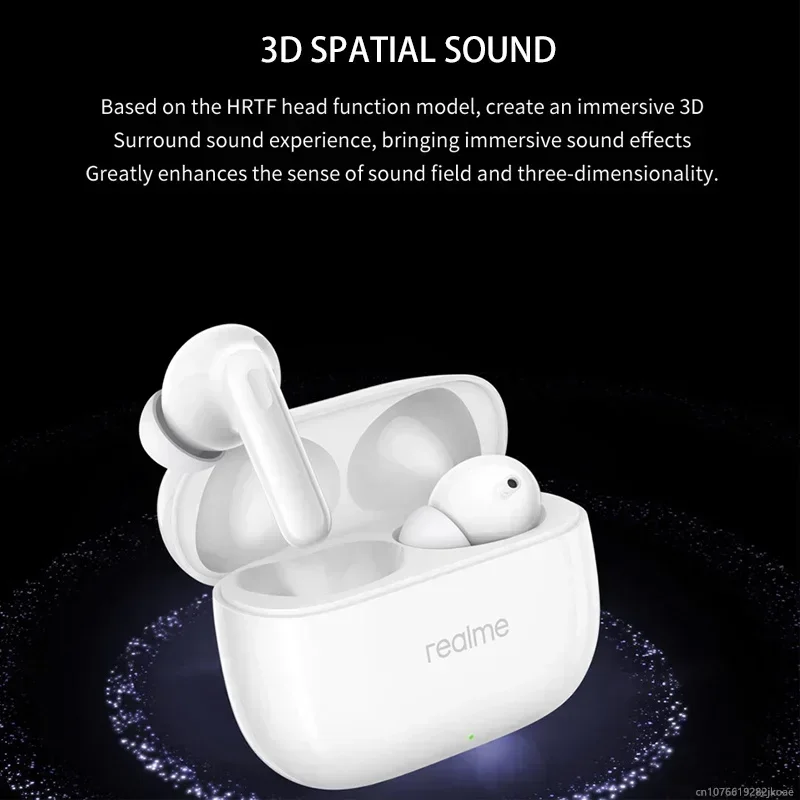 realme Buds T310 Mini Earphones Wireless Bluetooth 5.4 In ear Headphones ANC Active Noise Cancelling Headset 480mAh Long Standby