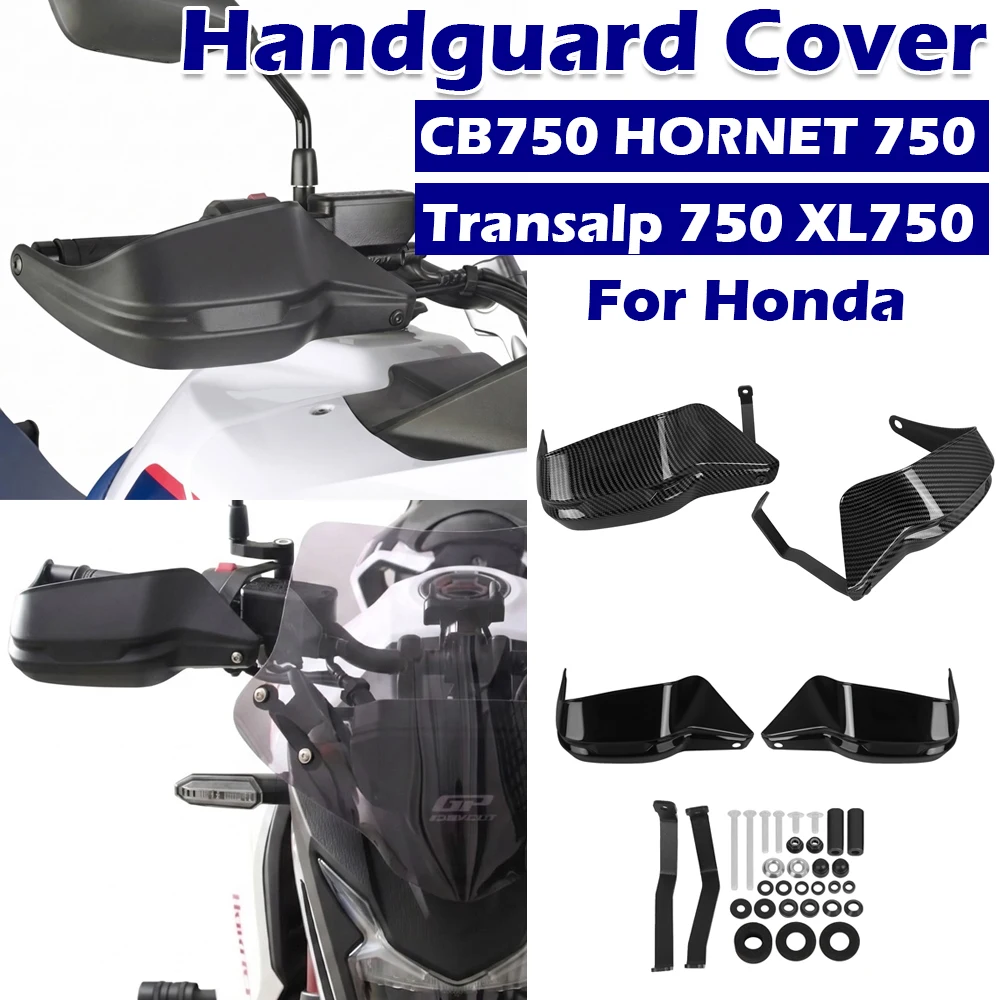

For Honda Transalp 750 XL750 XL 750 CB750 HORNET 750 2023-2026 Motorcycle Hand Guard Handle Bar Cover Protector Handguard Shield