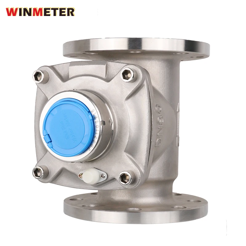 Woltman Smart Prepaid Remote Control Flow Meter DN50/DN80/DN100/DN150/DN200 Large Size Flange for Cold/Hot Water IP68 OEM