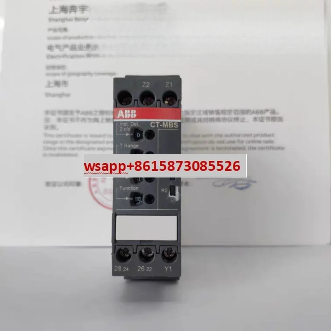 Time relay CT-MBS.22S 24-48V DC, 24-240V AC touchpoint 2c/o