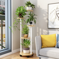 Bedroom Apartment Office Flower Pot Shelf Living Room Restaurant Multi-layer Flower Stand Indoor Balcony Garden Floor Plant Rack