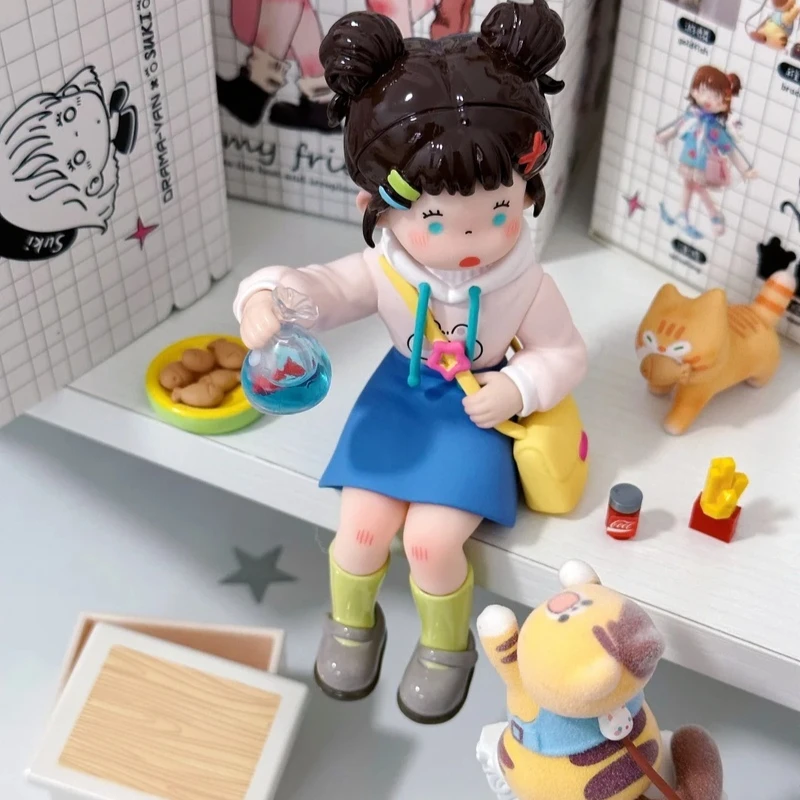 

SUKI MyFriends Series Blind Box Birthday Gift Girls Decorative Toy Trendy Surprise Collectible Item Home Decor Accessories