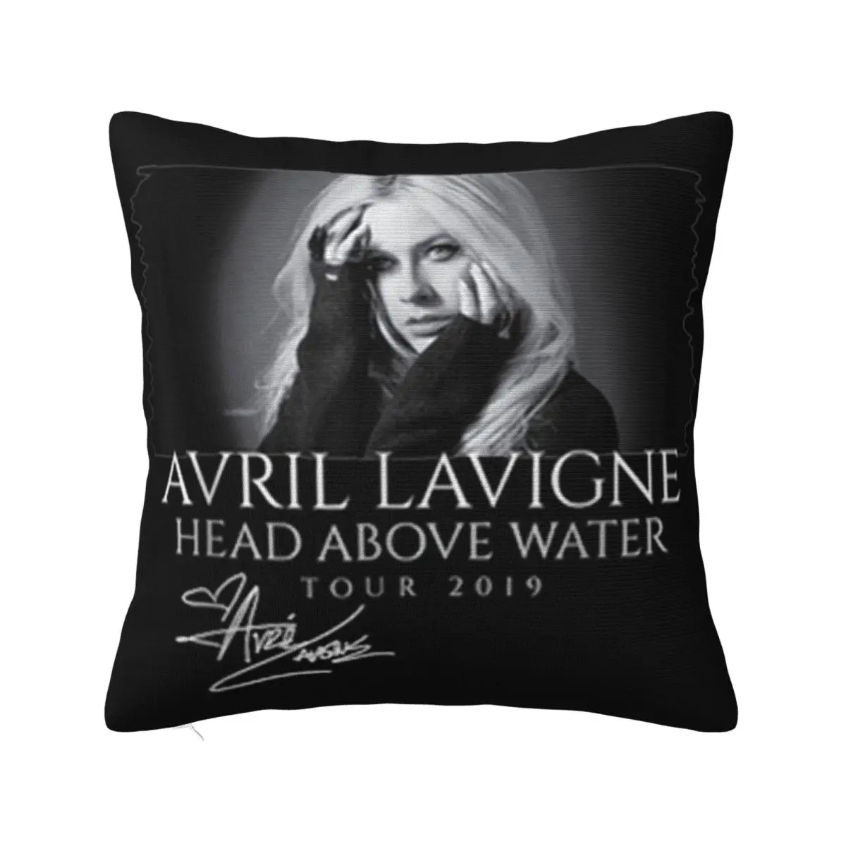 Head Above Water Tour 2019 Avril Lavigne Signature 2021 Top Colour Selling Personality Adult Pillow Case