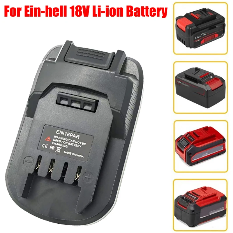 

For Ein-hell 18V Li-ion Batteries Converting To for Parkside 20V Battery Electric Power Tools EIN18PAR Battery Adapter Converter