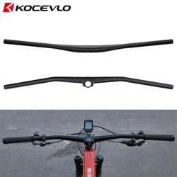 Kocevlo Carbon MTB Handlebar mountainbike Integrated Handlebar UD Matt 35x800mm AM FR Handle Bar With Computer Mount