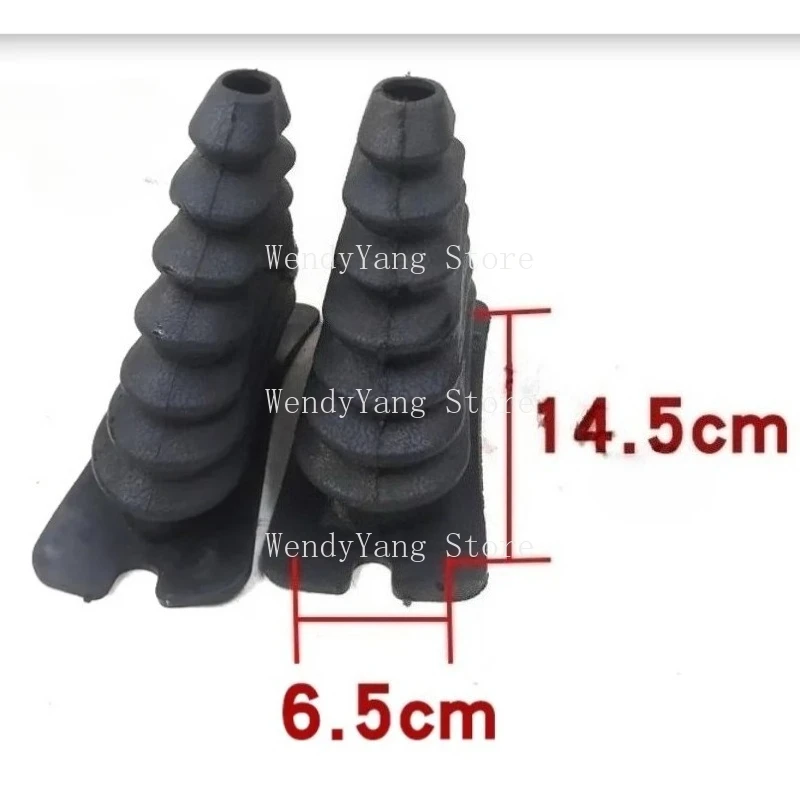 Gear Shift Collars Dust cover for Shandong small loader shift hydraulic multi-way valve control lever rubber sleeve mud