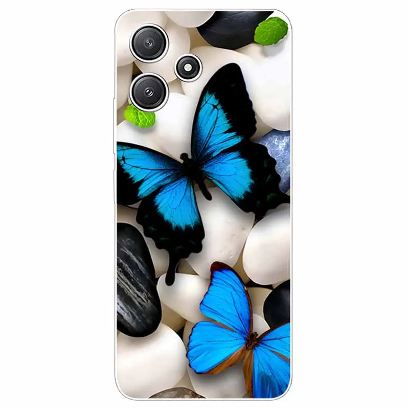 For Xiaomi Redmi 12 4G 5G Case Silicone Painted Soft Clear Cover for XIAOMI Redmi 12 4G 6.79\'\' Shell Funda Redmi 12 5G TPU Coque