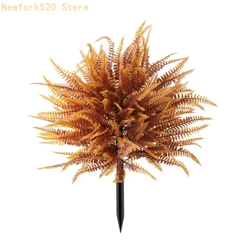 Flower Yard Stake with Harvest Look for Pots, Lawn Edges, and Porch Use N84C