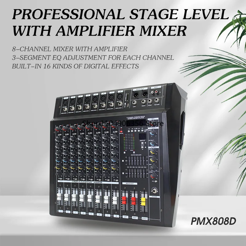 

for 4 6 8 channel Professional all-in-one high power with Bluetooth yamahas mixer amplifier