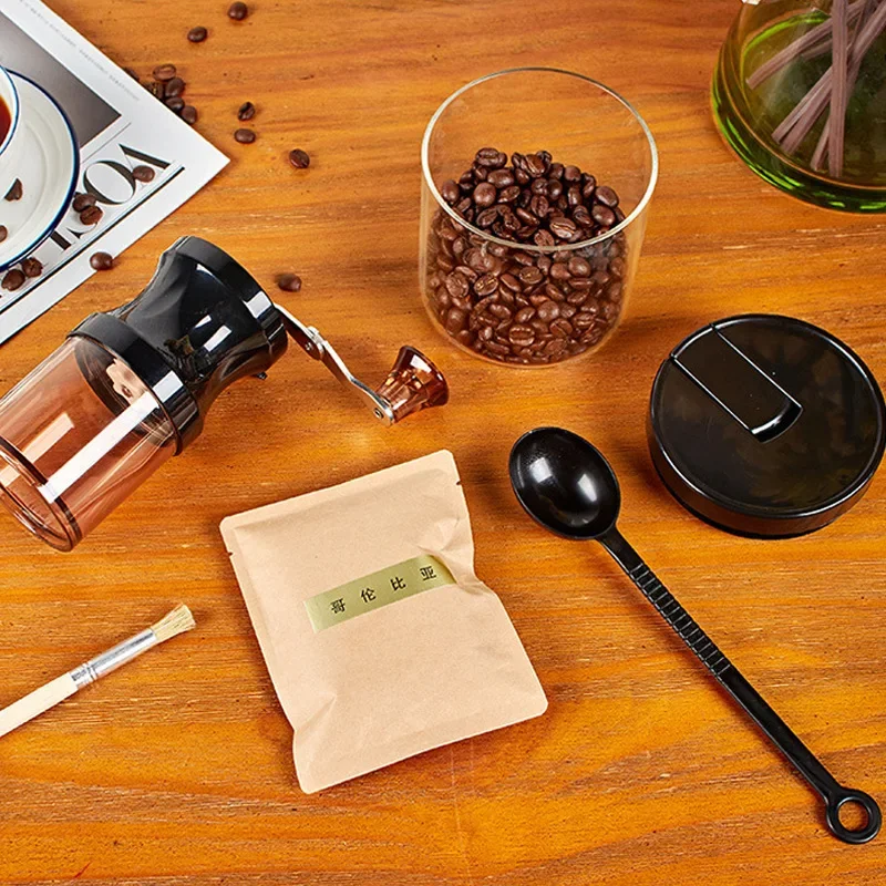 New Mini Hand Dried Bean Grinder Portable Household Hand Dried Coffee Bean Grinder Small Hand Dried Coffee Grinder