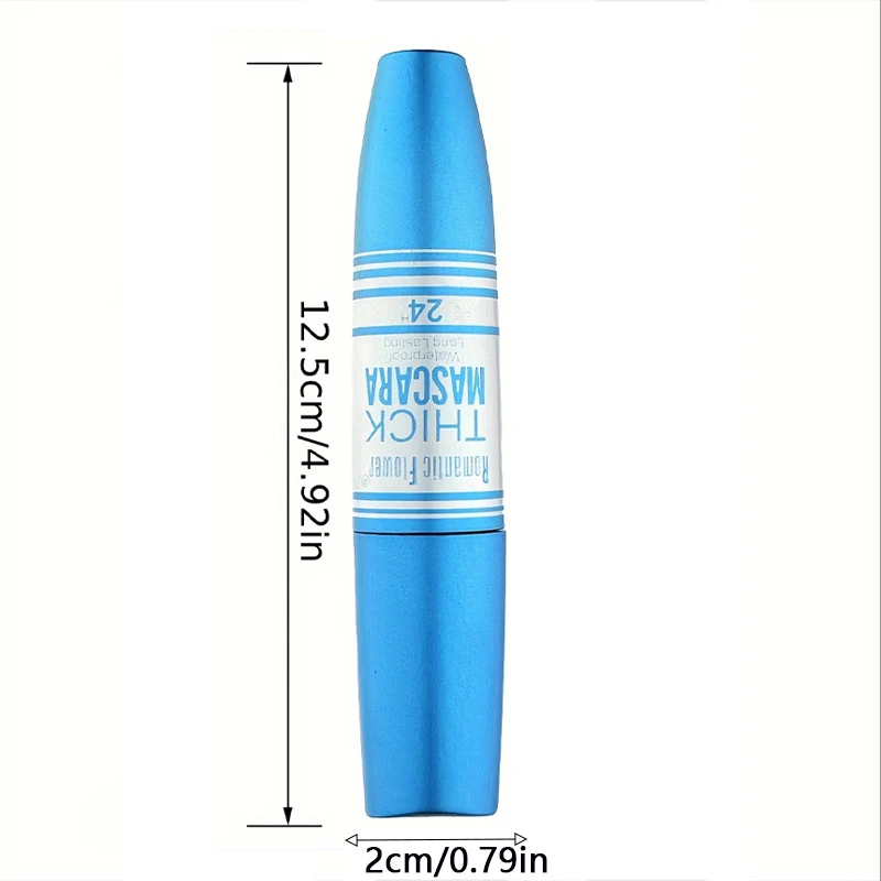 방수 4D 래쉬 볼류마이징 마스카라 두껍고 길어진 컬링 속눈썹을 위한 오래 지속되는 24시간 얼룩 방지 마스카라