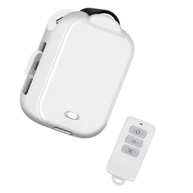 A48R-X101 Smart Home Automatic Curtain Machine With Remote Control Support Mobile Phone App Control USB Charging 5200Mah