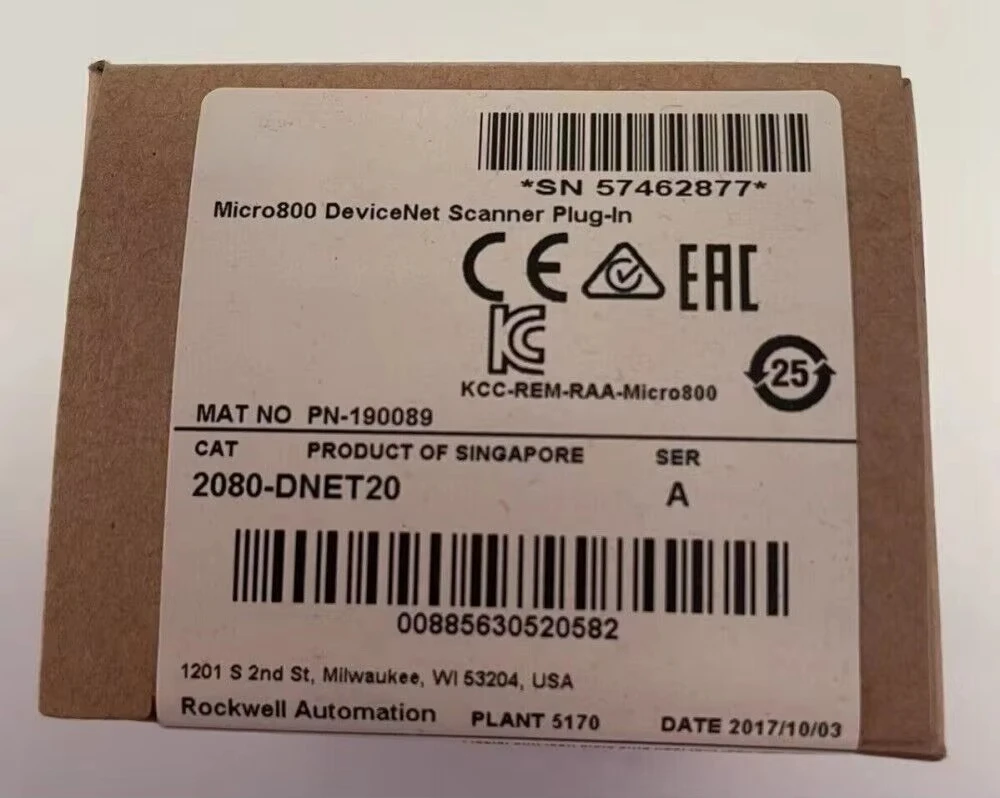 2080-DNET20 Micro800 Módulo Plug-In UPS frete grátis