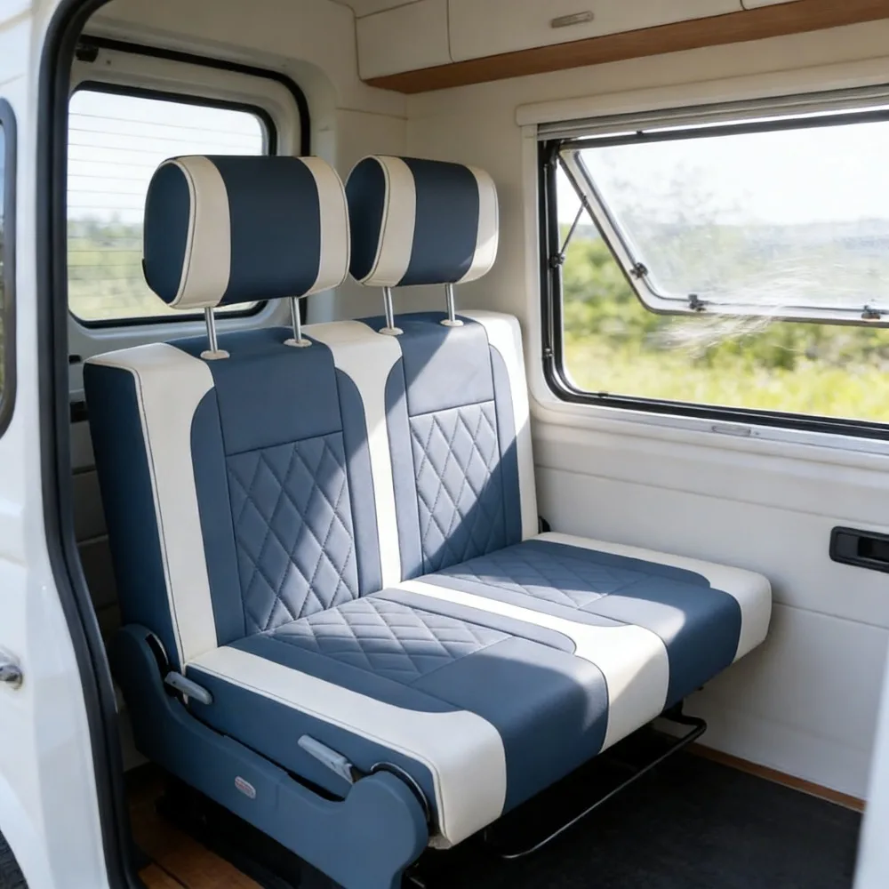 

Luxury Passenger Seats with Adjustable Backrest - Wholesale Custom Folding Seats for MPVs Van & Motorhome Modifications