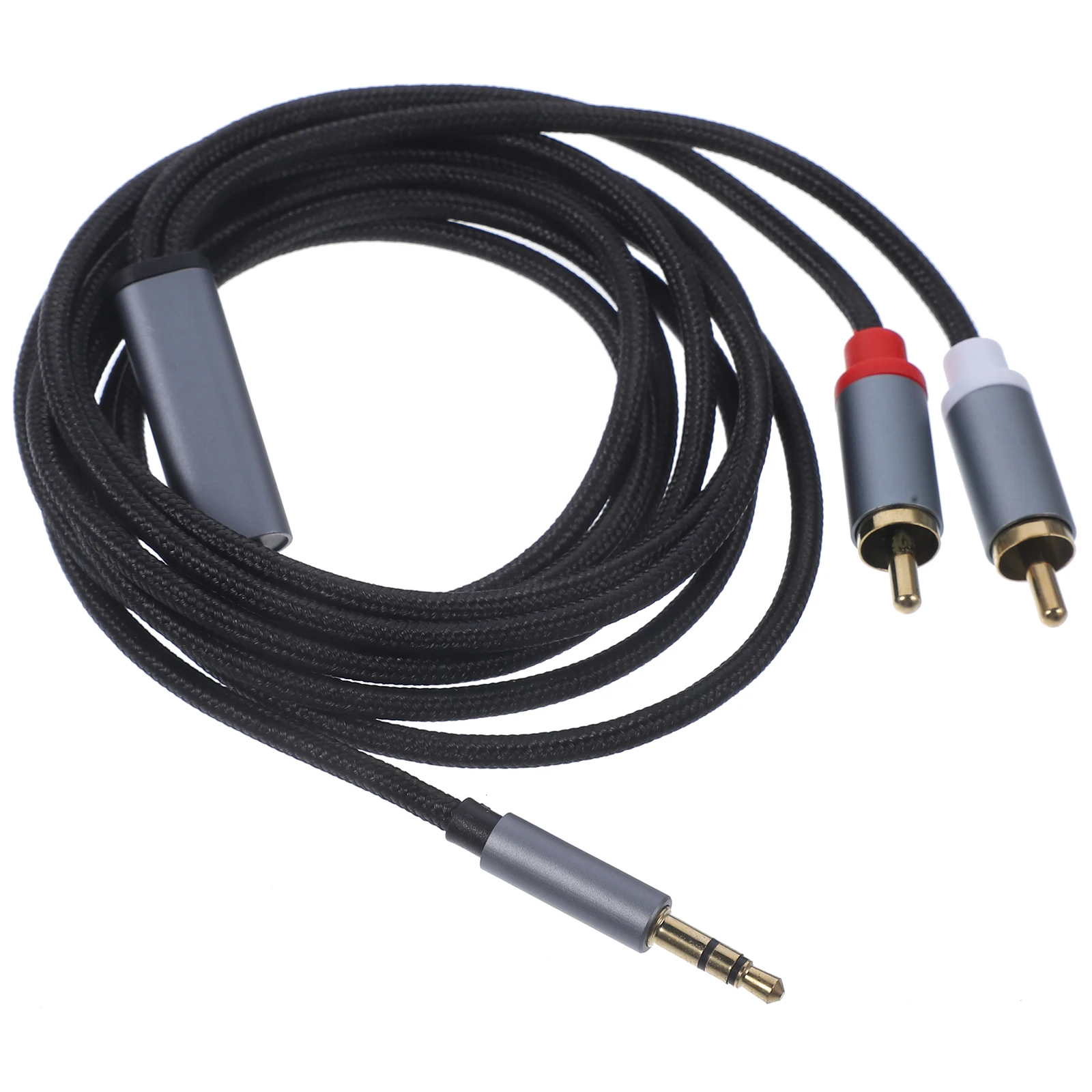 

2M Audio Cable 3.5mm Dual for Smartphones Tablets Speakers Amplifiers Aux Video Wire Stereo Auxiliary Cord