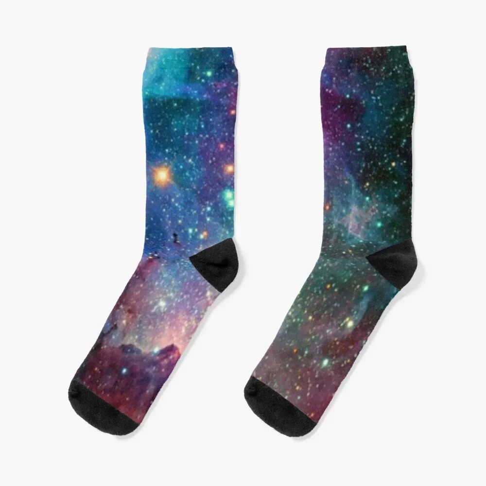 

Galaxy Socks colored shoes Men's Socks Women's